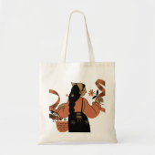 Sac fourre-tout Bloom Aesthetic (Devant)