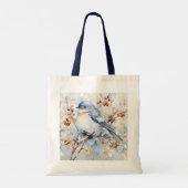 Sac fourre-tout Blue bird & Berries (Dos)