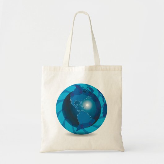 Sac fourre-tout Blue Globe (Devant)