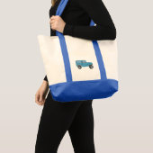 Sac fourre-tout Blue Land Cruiser (Devant (produit))