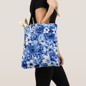 sac fourre-tout blue rose symphony (De près)