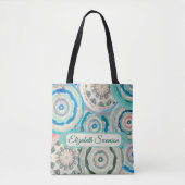 Sac fourre-tout Boho Circles (Devant)