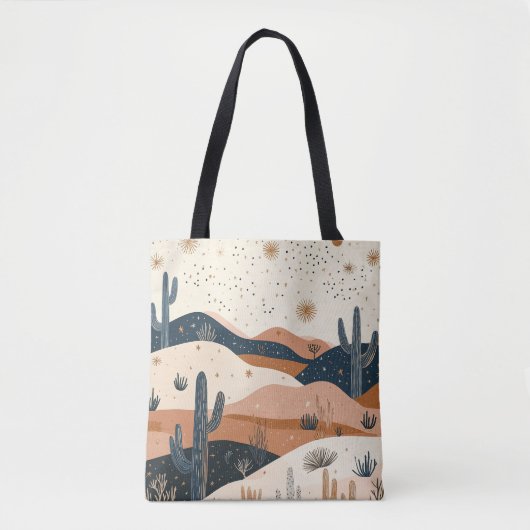 Sac fourre-tout Boho Desert (Devant)