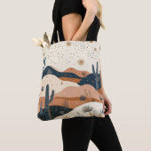 Sac fourre-tout Boho Desert (De près)