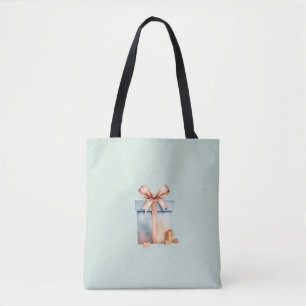 Sac fourre-tout boîte cadeau de Noël