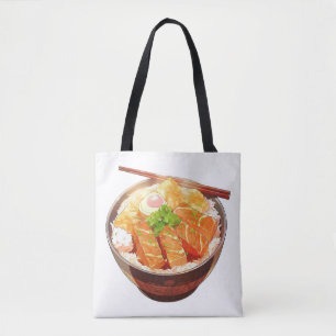 Sac fourre-tout bol de riz mignon