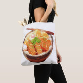 Sac fourre-tout bol de riz mignon (De près)