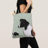 Sac fourre-tout Border Collie (De près)