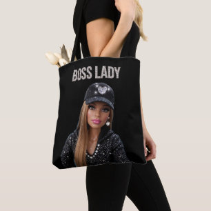 Sac fourre-tout Boss Lady Glam Doll tout-imprimé