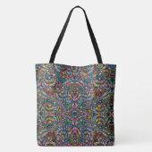 Sac fourre-tout botanique vibre (Dos)