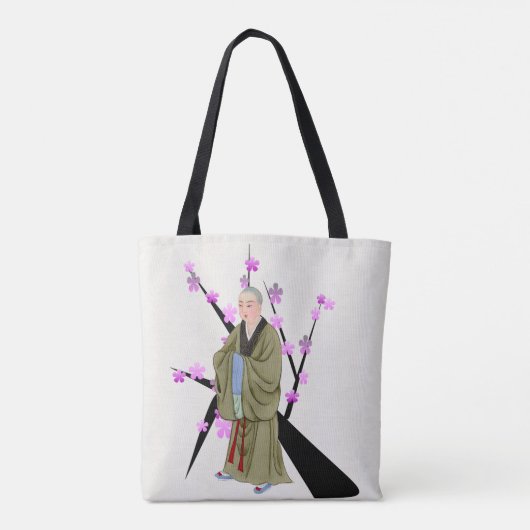 Sac fourre-tout bouddhiste de moine (Dos)