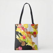 sac fourre-tout "Bouquet Abstrait" (Devant)