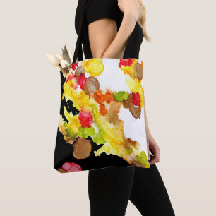 sac fourre-tout "Bouquet Abstrait"