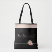 Sac fourre-tout Bridesmaids Pivoine (Devant)