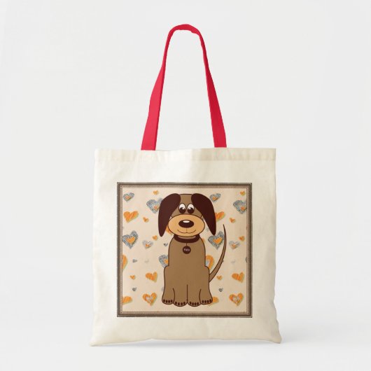Sac fourre-tout Brown pour chiens (Devant)