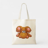Sac fourre-tout Brown Teddy Bear (Dos)