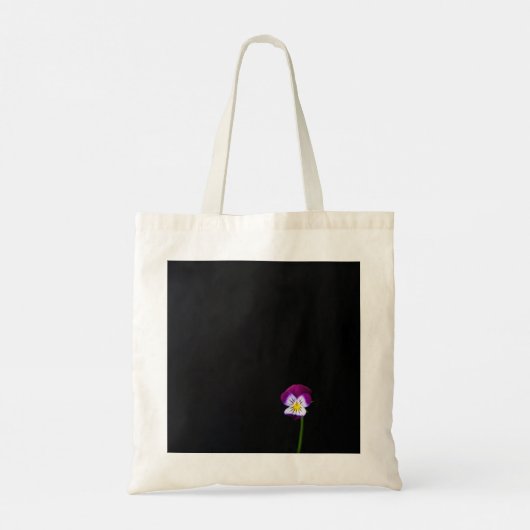 Sac fourre-tout btcn Violet Flower (Dos)
