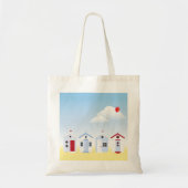 Sac fourre-tout cabanes de plage (Devant)