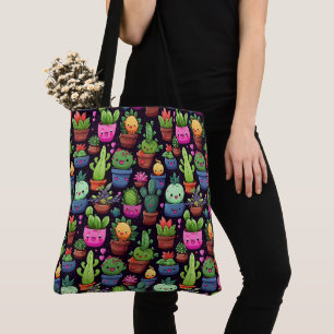 Sac fourre-tout Cactus Kawaii