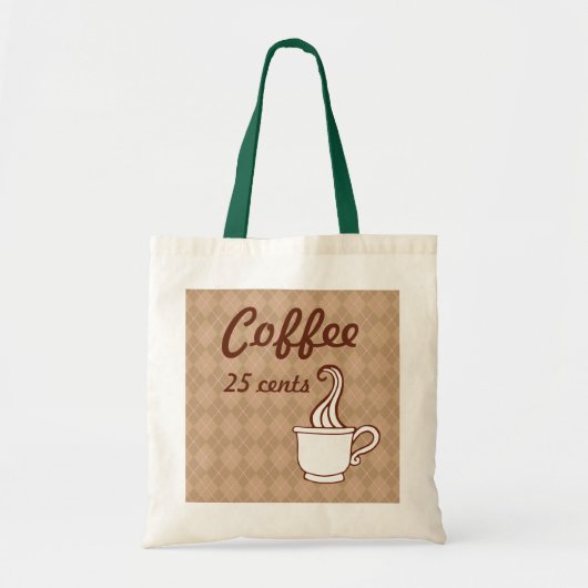 Sac fourre-tout cadeau café (Devant)