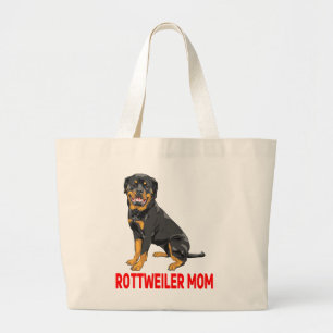 Sac fourre-tout cadeau de chiot chien Rottie maman