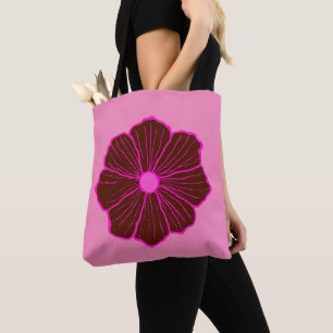 Sac fourre-tout cadeau de fleur hawaïenne