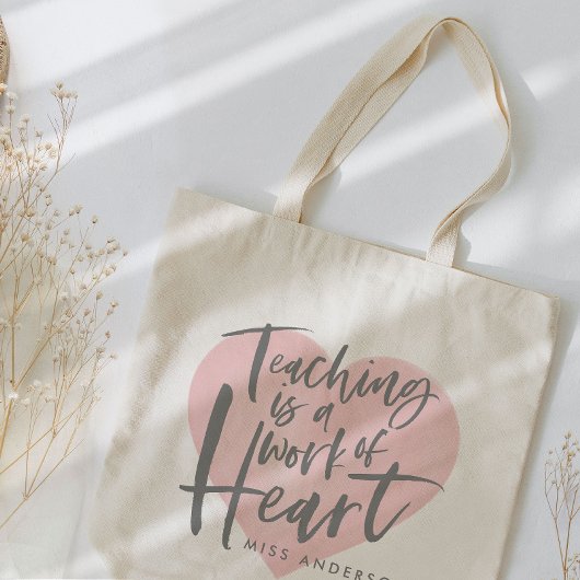 Sac fourre-tout cadeau enseignant