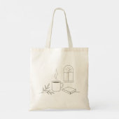 Sac fourre-tout café (Dos)
