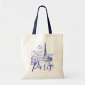 Sac fourre-tout Café Paris (Devant)