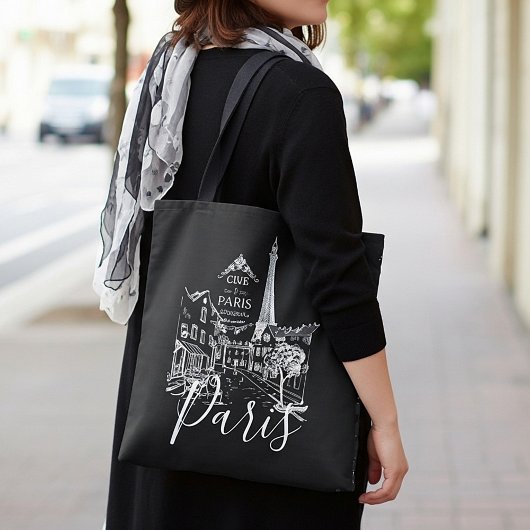 Sac fourre-tout Cafe Paris