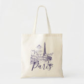 Sac fourre-tout Café Paris (Devant)
