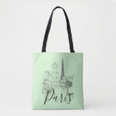Sac fourre-tout Café Paris (Devant)