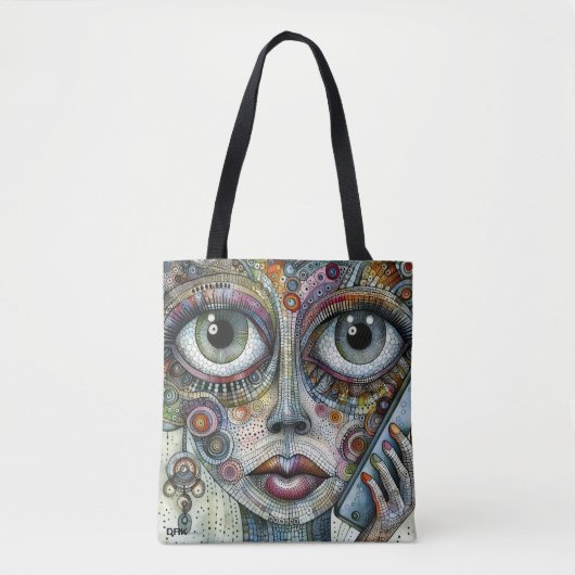 sac fourre-tout "Call Me Mystic" par DAKimage (Devant)