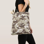 Sac fourre-tout Camouflage Brown (De près)