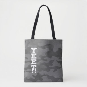 Sac fourre-tout Camouflage furtif Gray Ardoise