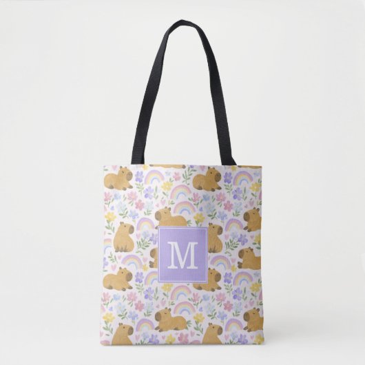 Sac fourre-tout Capybara mignon (Devant)