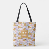 Sac fourre-tout Capybara mignon (Dos)