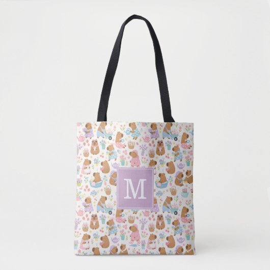 Sac fourre-tout Capybara mignon (Devant)