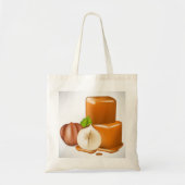 Sac fourre-tout Caramel Cubes (Devant)
