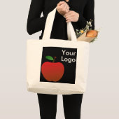 Sac fourre-tout cardiaque avec Logo Space (Devant (produit))