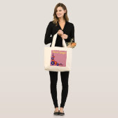 Sac fourre-tout cardiaque avec Logo Space (Devant (modèle))