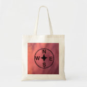 Sac fourre-tout Carte et Compass (Devant)