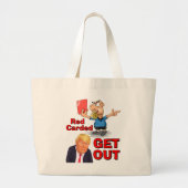 Sac fourre-tout carte rouge (Devant)