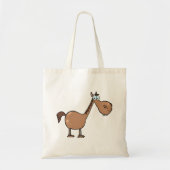 Sac fourre-tout Cartoon Horse (Devant)