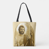 Sac fourre-tout catholique à saint de St Judas (Dos)