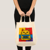 Sac fourre-tout Catsette Wonky Zoo (Devant (produit))