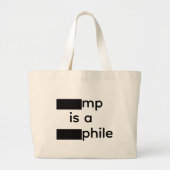 Sac fourre-tout caviardé (Devant)