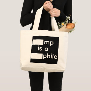 Sac fourre-tout caviardé