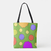 Sac fourre-tout Cercles Rétro Funky Géométriques C (Dos)