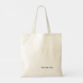 Sac fourre-tout Cha-cha-cha (Dos)